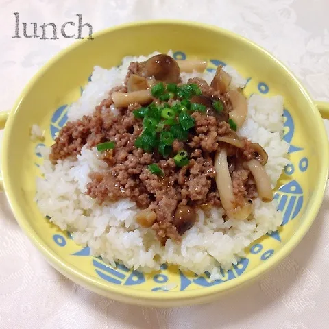 昨日の残りでそぼろあんかけご飯|あやさん