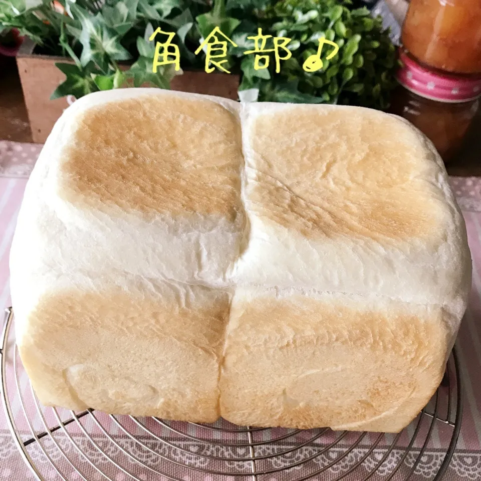 【角食部】BAGELさんのふんわり食パン♡湯種もプラス♪|あやちゃんママさん