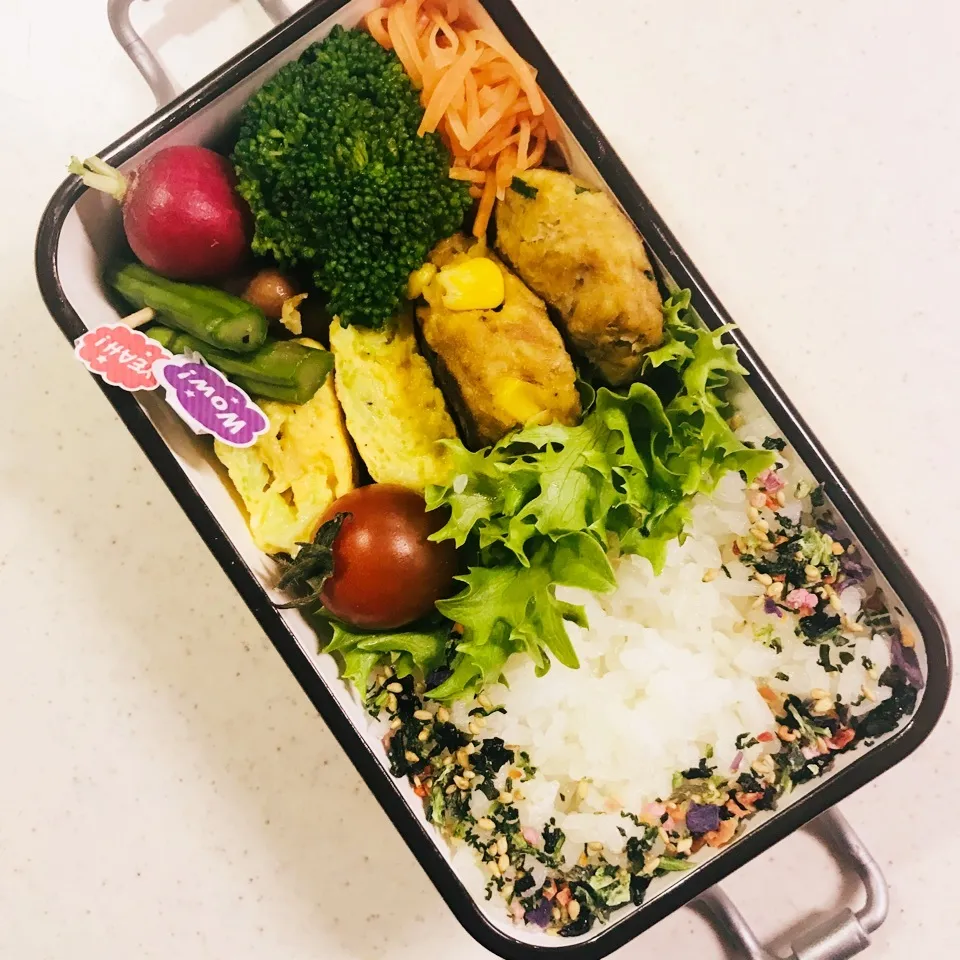 Snapdishの料理写真:高2娘 お弁当。記録。|Yukionさん