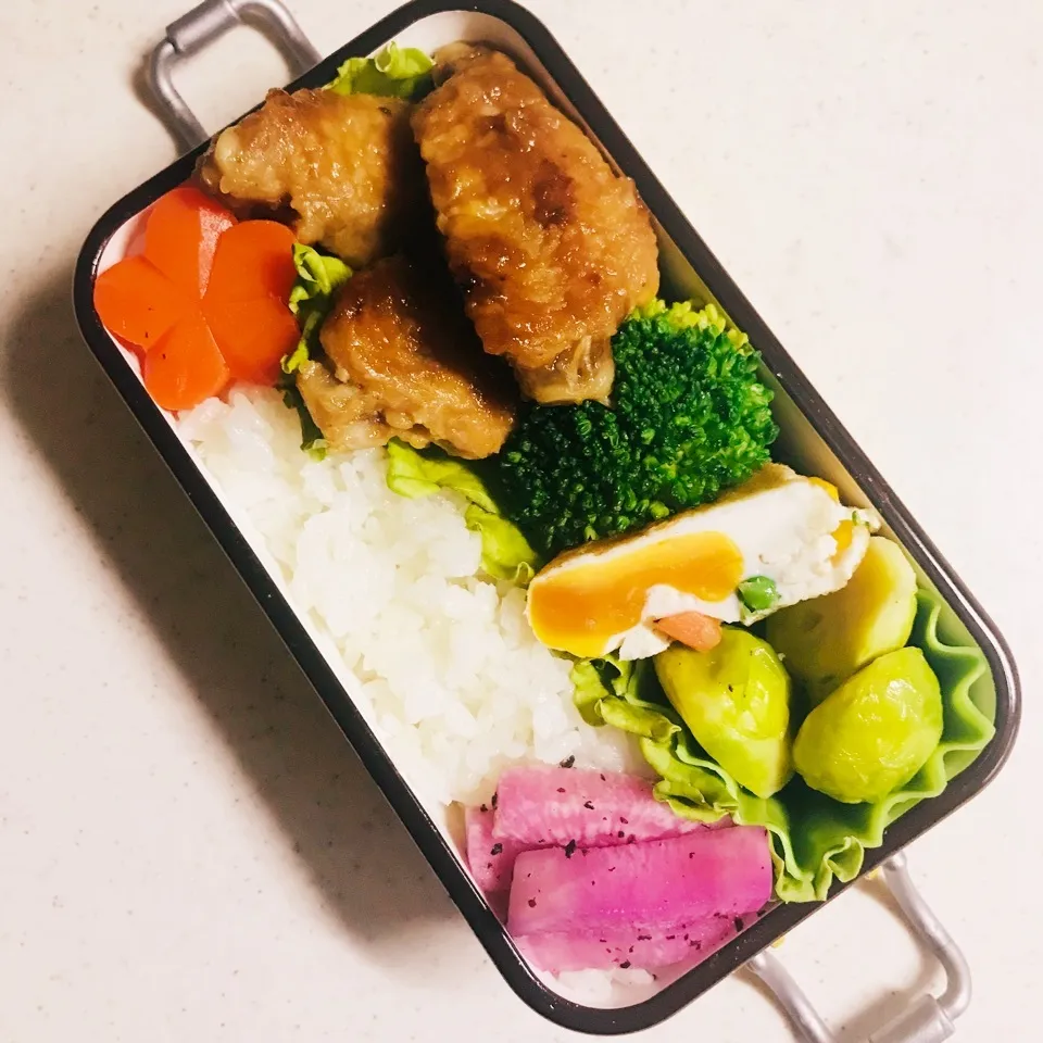 Snapdishの料理写真:高1娘 お弁当。記録。|Yukionさん