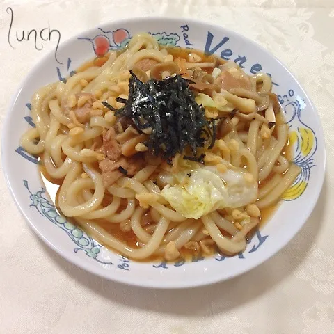 ブリ大根のつゆで煮込みうどん|あやさん