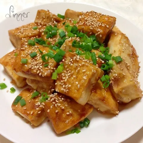 高野豆腐の照り焼き|あやさん