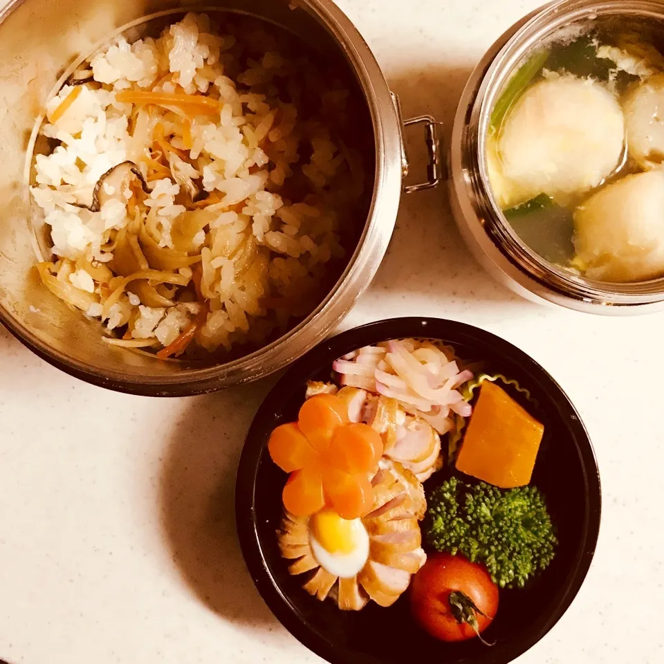 Snapdishの料理写真:高1娘 お弁当。記録。|Yukionさん