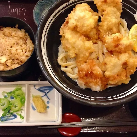 とり天おろしうどん|あやさん