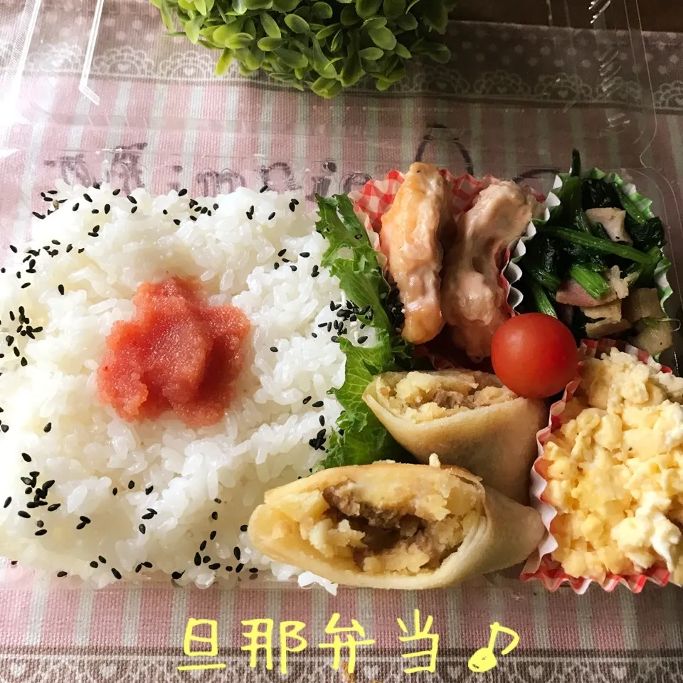 今日の旦那弁当♪(公園写真あり)|あやちゃんママさん