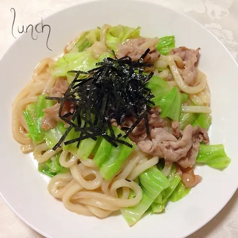 ごまドレ焼きうどん|あやさん