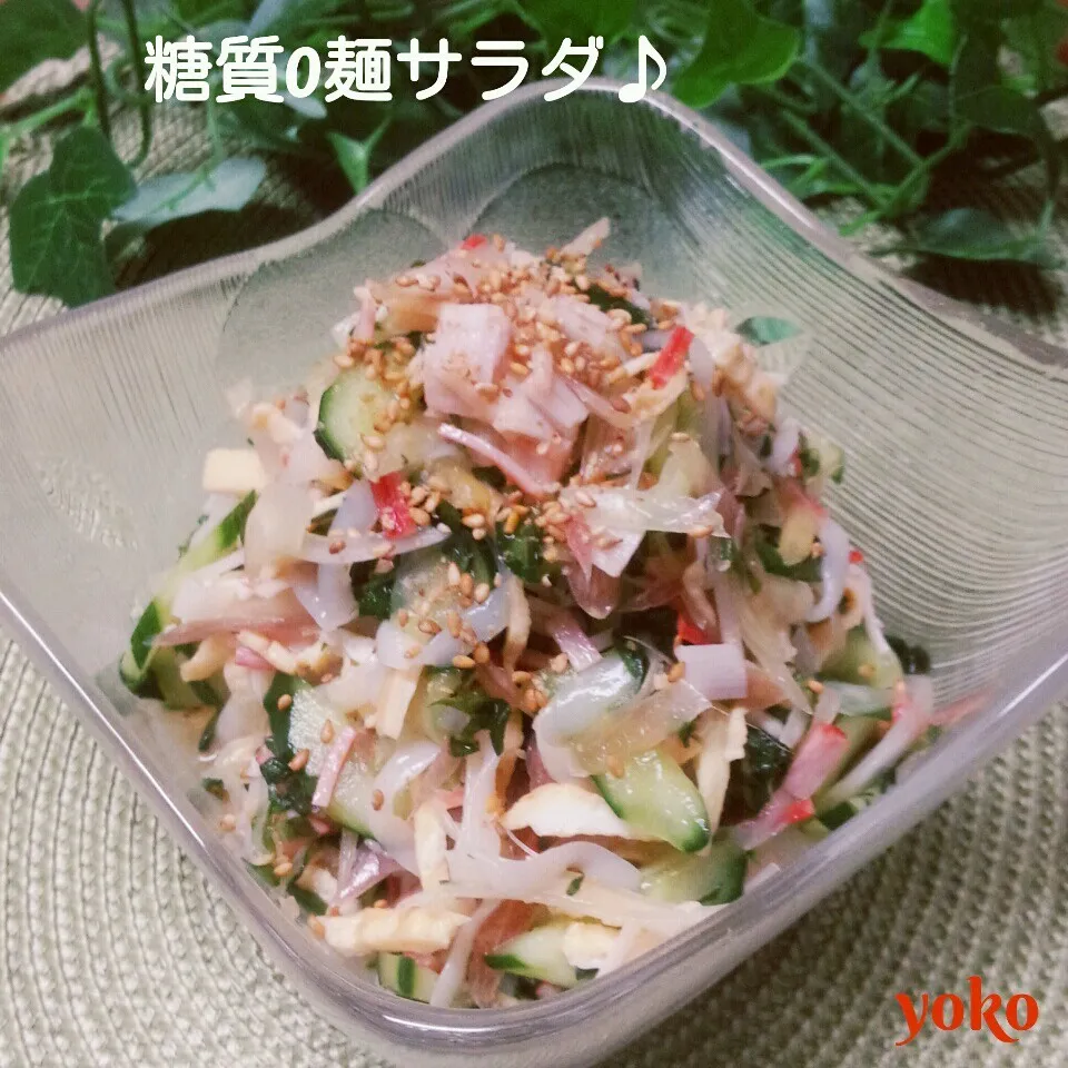 糖質ゼーロー麺サラダ☆で☆rinrin♡祝800アップ♪|容子さん