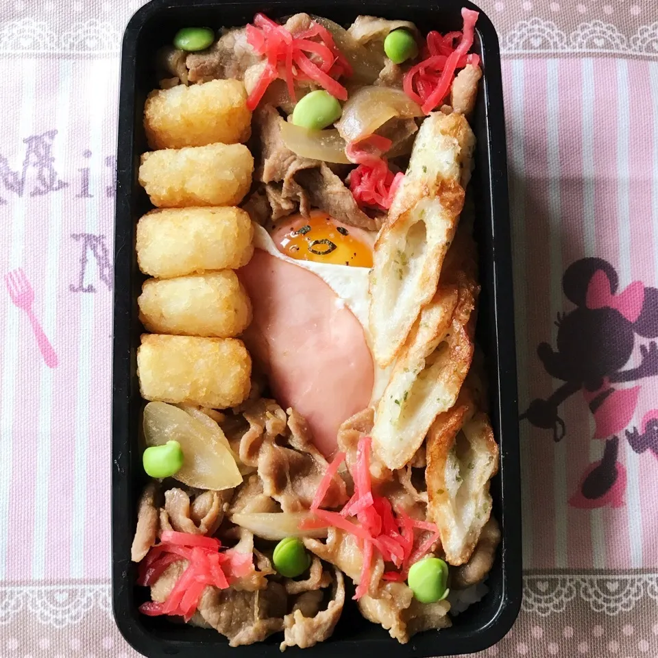 今日の旦那弁当♪乗っけ弁当♡|あやちゃんママさん