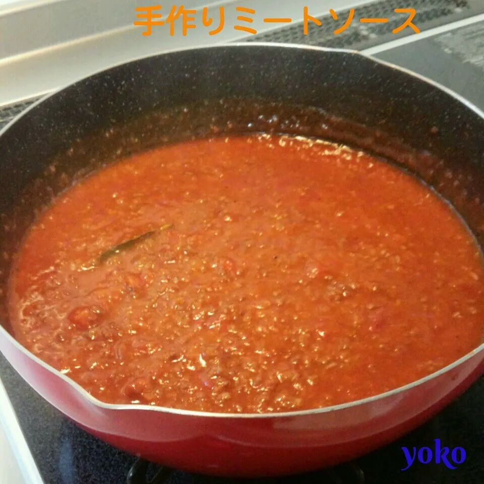 鍋ごと失礼<(_ _)>ミートソース♪|容子さん