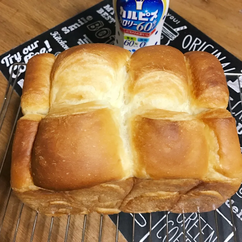 ぷらっとさんのカルピス食パン♪|あやちゃんママさん