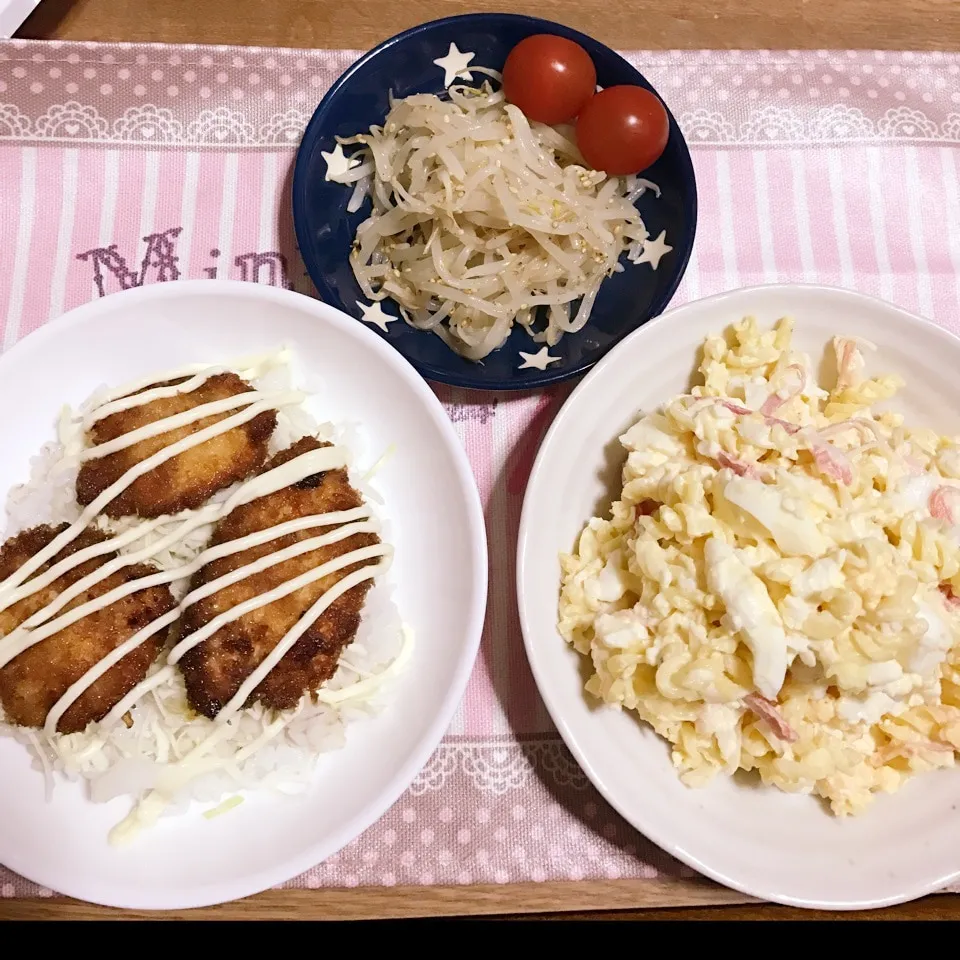 かおちゃんハピバ♪和風チキンカツでおめでとう♡|あやちゃんママさん