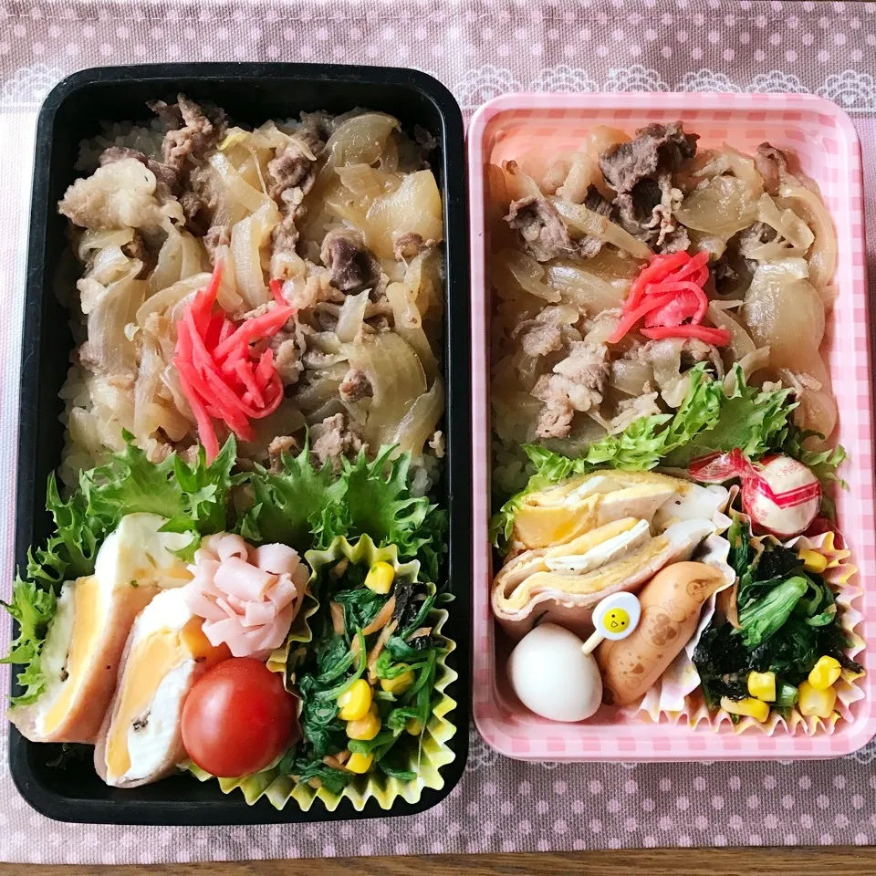 Snapdishの料理写真:今日の弁当♪5人分(*´∇｀*)|あやちゃんママさん