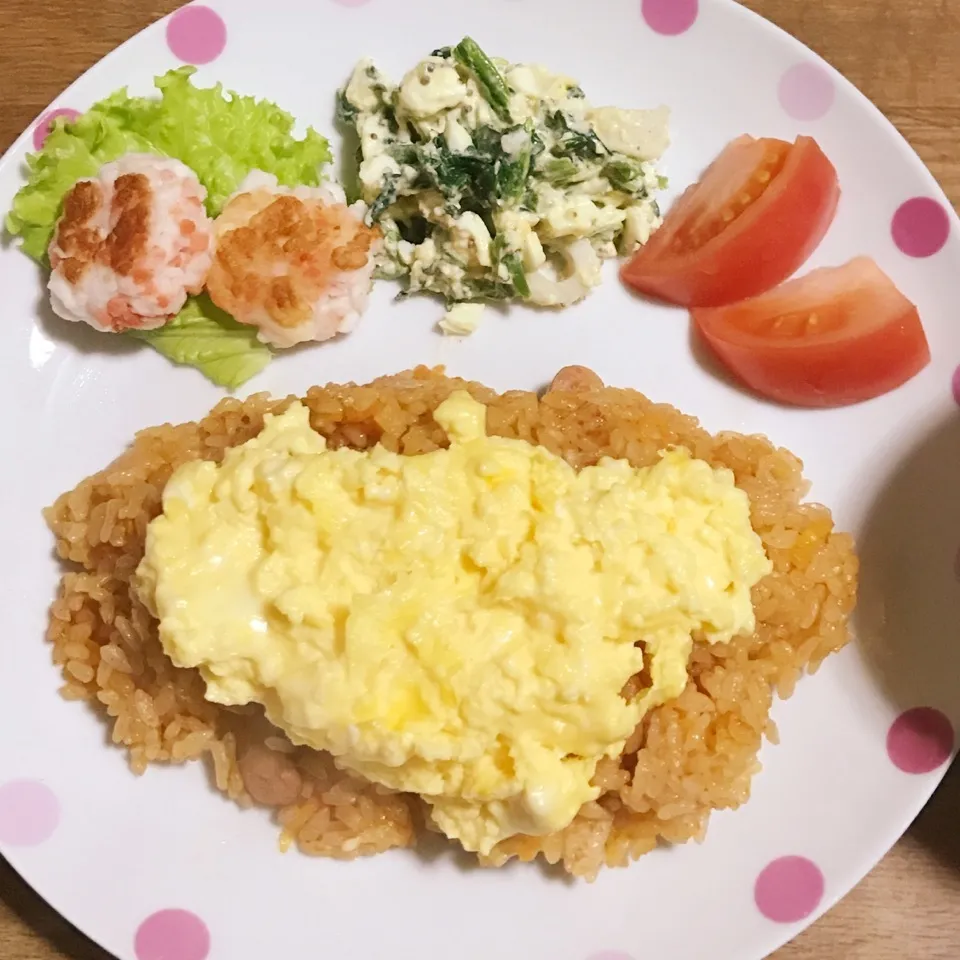 ワンプレート晩ごはん♪|あやちゃんママさん