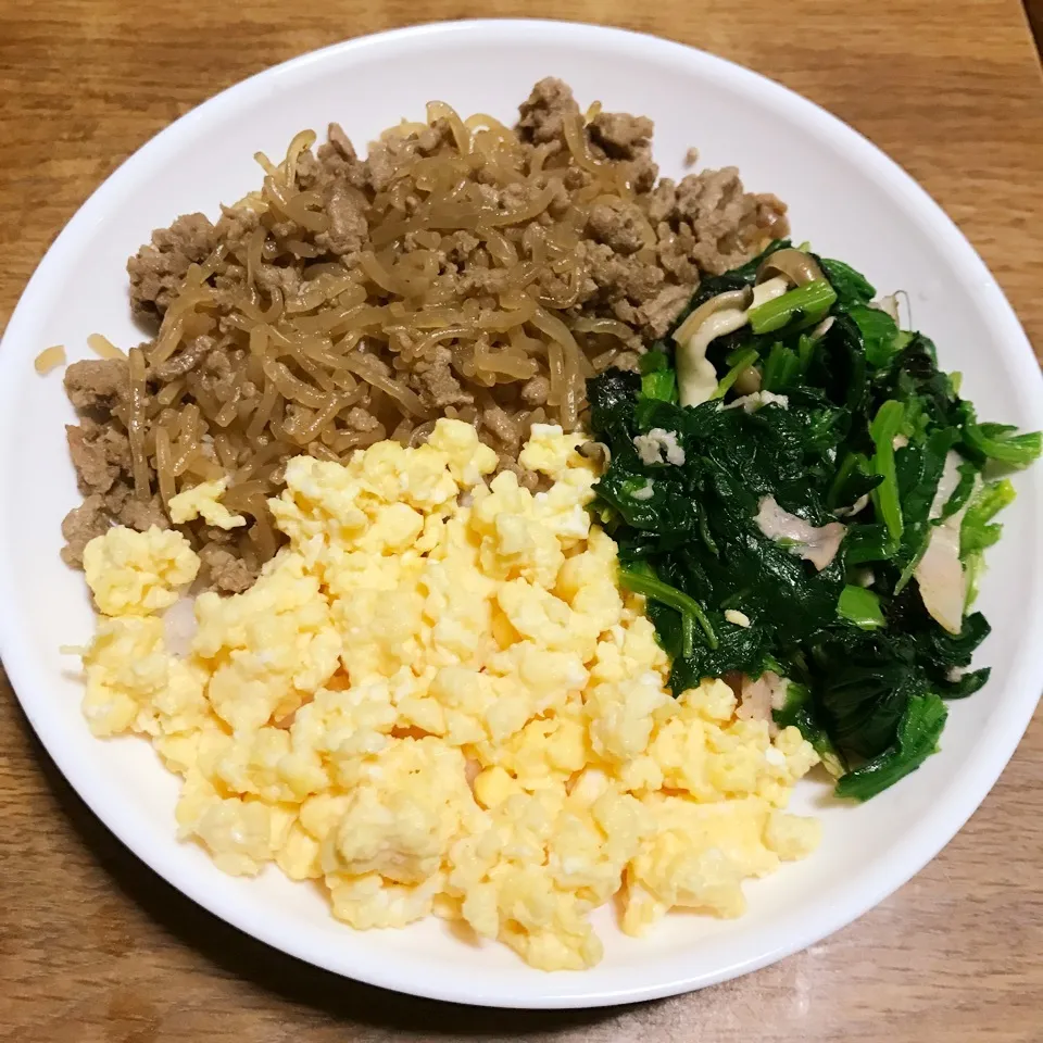 昨日の3色丼♪|あやちゃんママさん