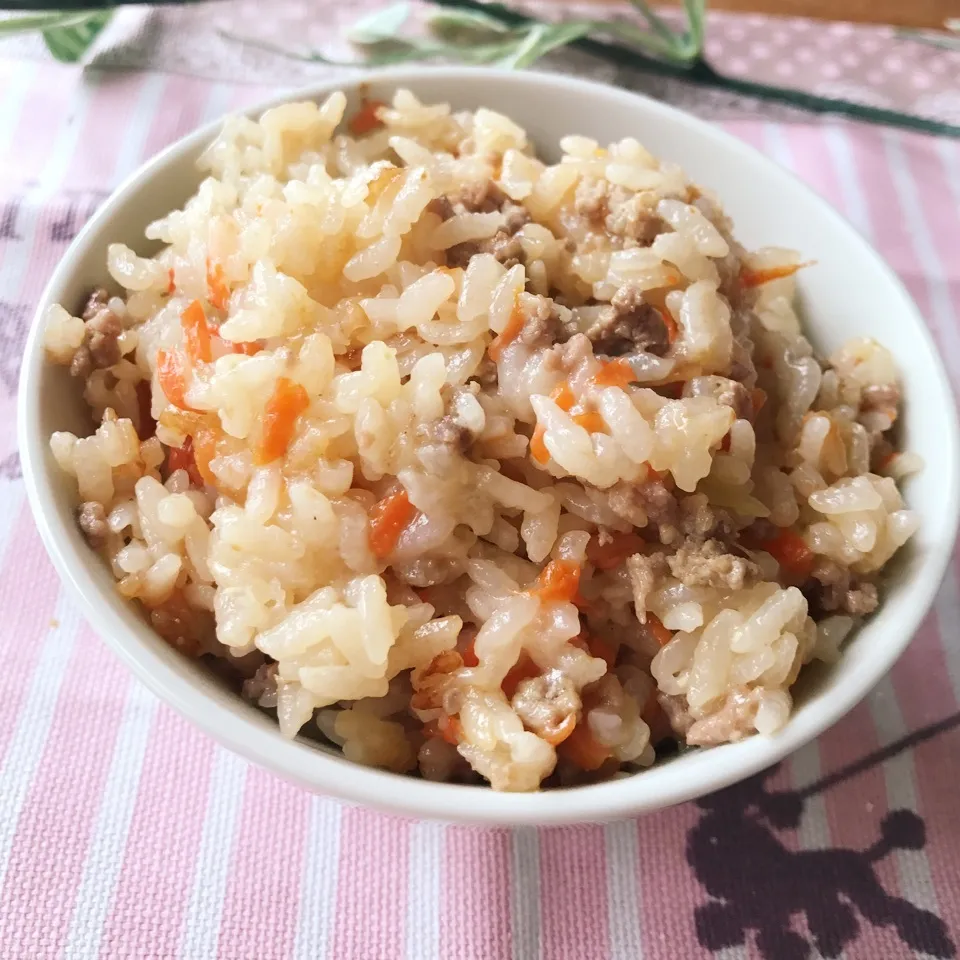 Snapdishの料理写真:【飯研】ソラシェフのダシダと生姜の炊き込みご飯〜おこわ風〜|あやちゃんママさん