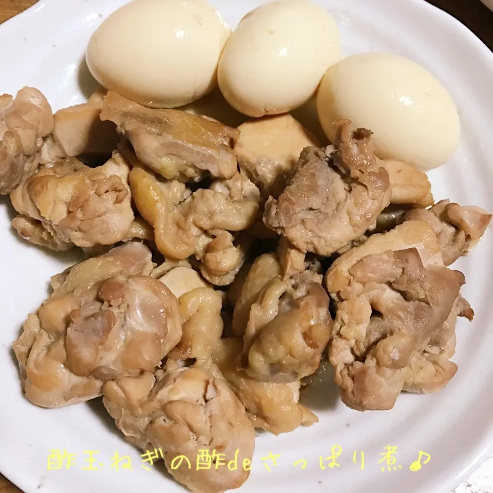 酢玉ねぎの酢de鶏肉のさっぱり煮|あやちゃんママさん