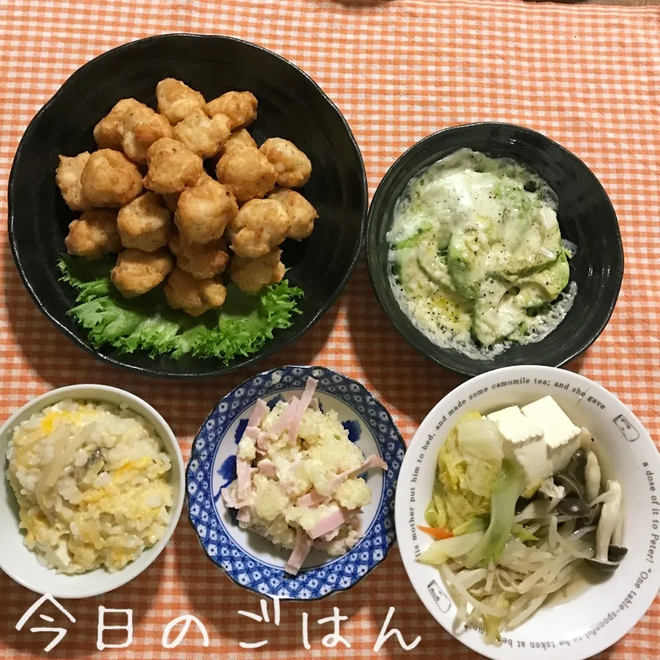 Snapdishの料理写真:晩ごはん|あやちゃんママさん