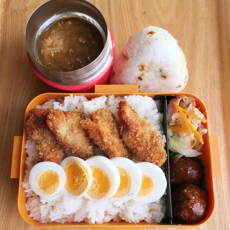 Snapdishの料理写真:2018.9.11 高2球児弁当|Loackerさん