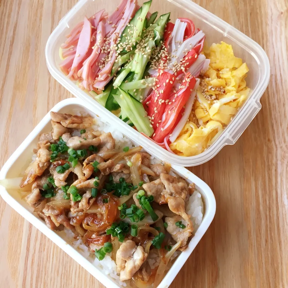 Snapdishの料理写真:2018.7.19 高2球児弁当|Loackerさん