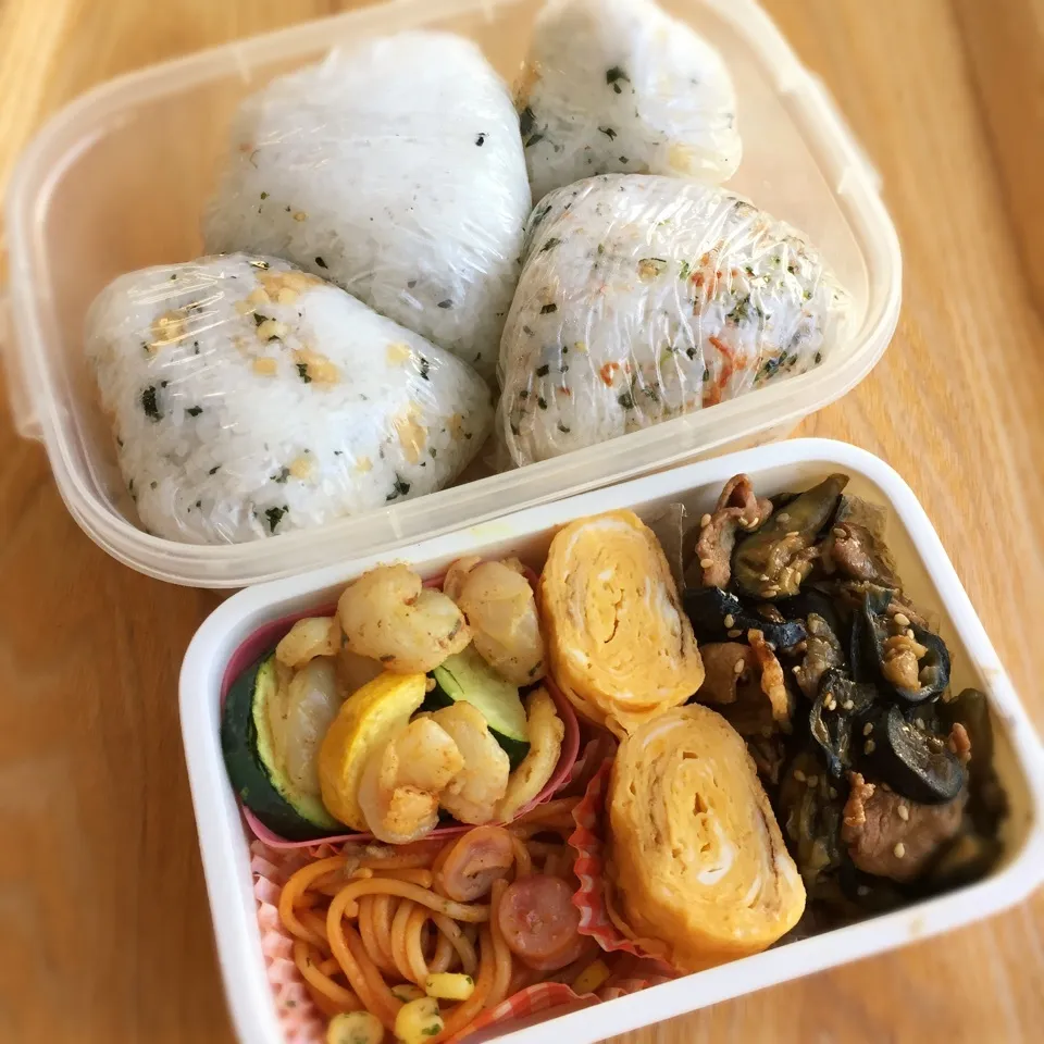 Snapdishの料理写真:2018.7.1 高2球児弁当|Loackerさん