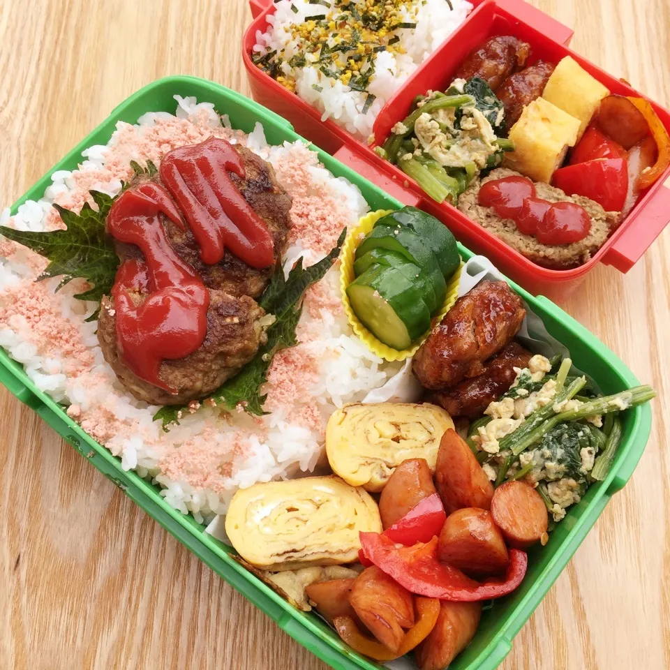 Snapdishの料理写真:2018.6.13 高2球児弁当|Loackerさん