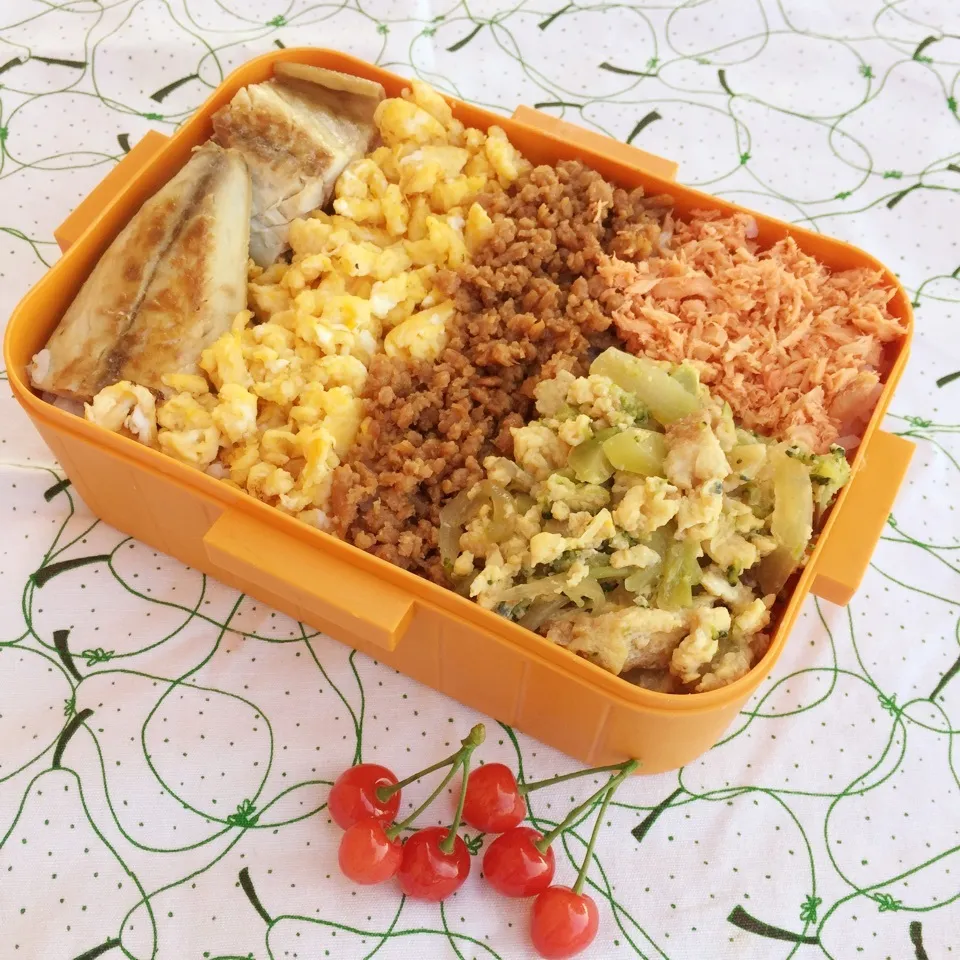 Snapdishの料理写真:2018.5.1 高2球児弁当|Loackerさん