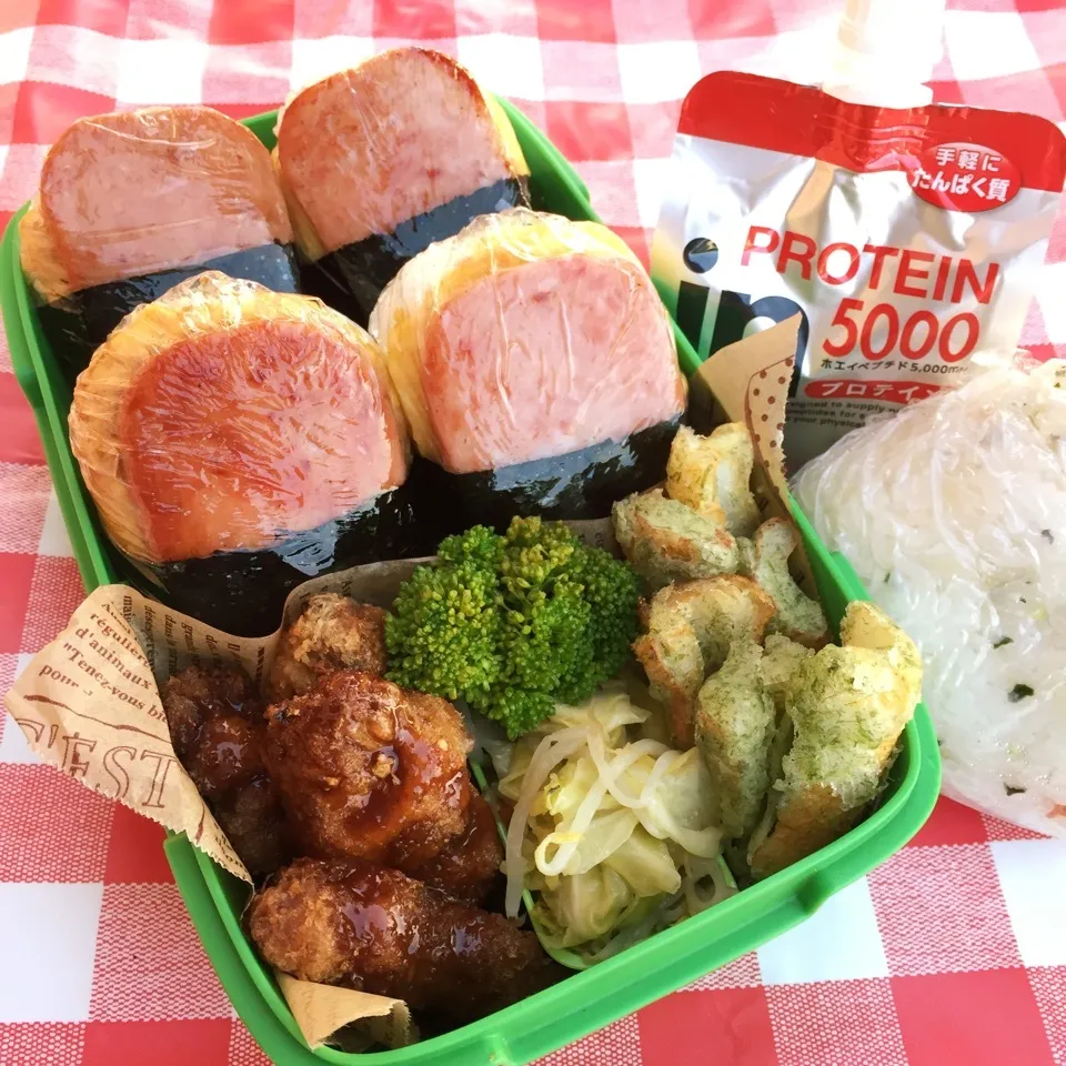 Snapdishの料理写真:2018.4.8 高2球児弁当|Loackerさん