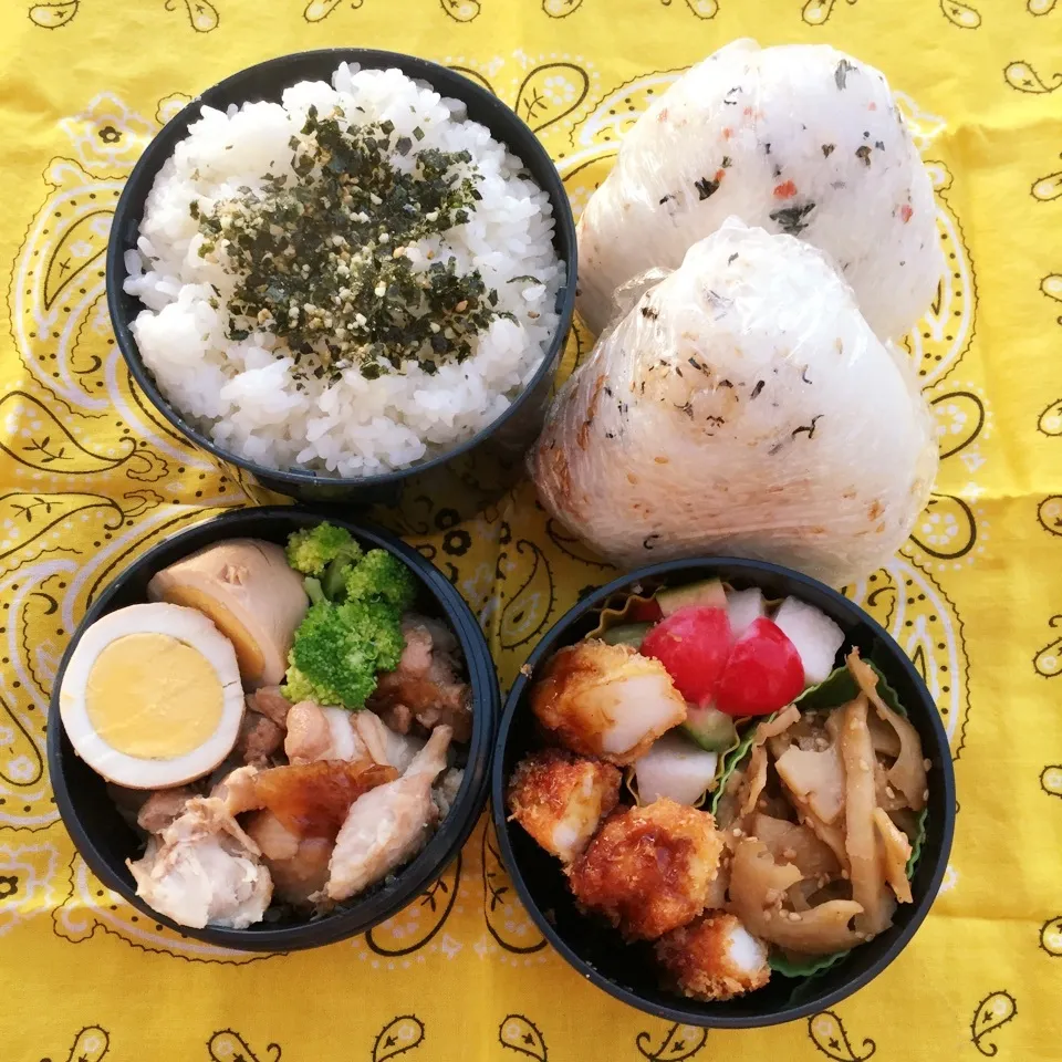 Snapdishの料理写真:2018.2.7 高1球児弁当|Loackerさん