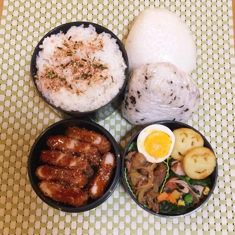 Snapdishの料理写真:2018.2.1 高1球児弁当|Loackerさん