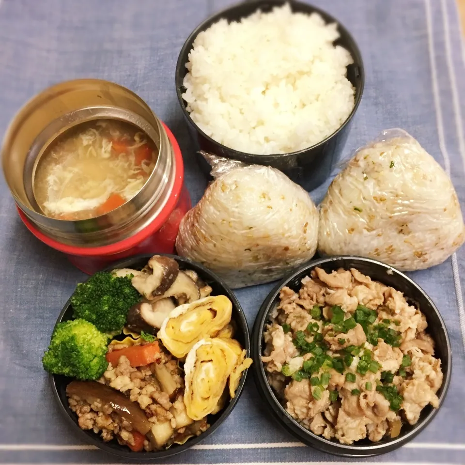 Snapdishの料理写真:2018.1.26 高1球児弁当|Loackerさん