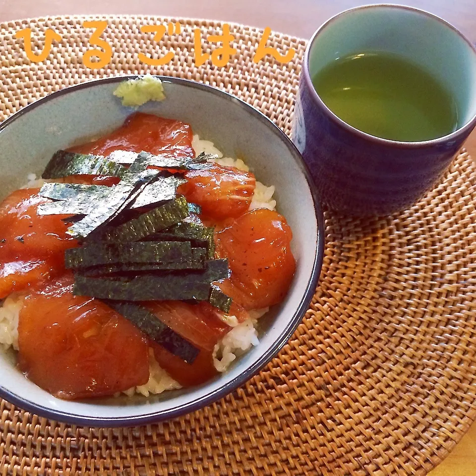 マグロ漬け丼|ameameさん