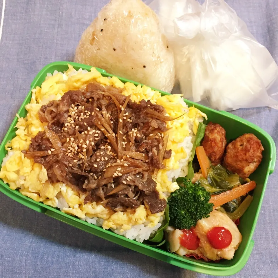 Snapdishの料理写真:2017.12.14 高1球児弁当|Loackerさん