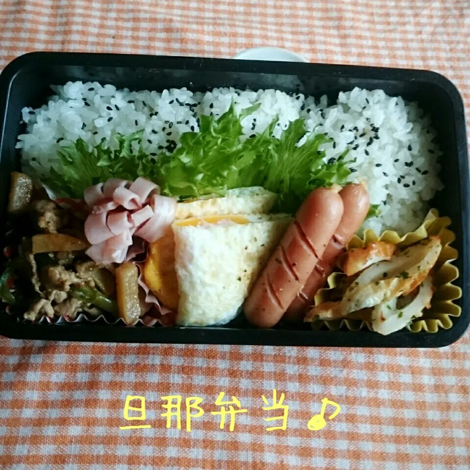 Snapdishの料理写真:今日の旦那弁当♪|あやちゃんママさん