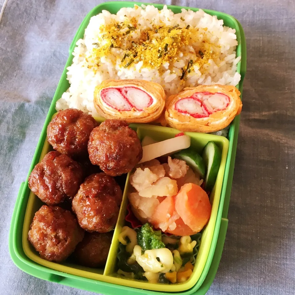 Snapdishの料理写真:2017.11.22 高1球児弁当|Loackerさん