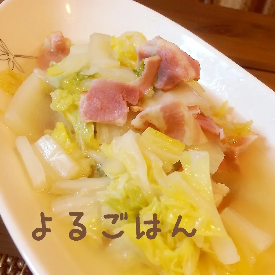 Snapdishの料理写真:白菜のトロトロ煮|ameameさん