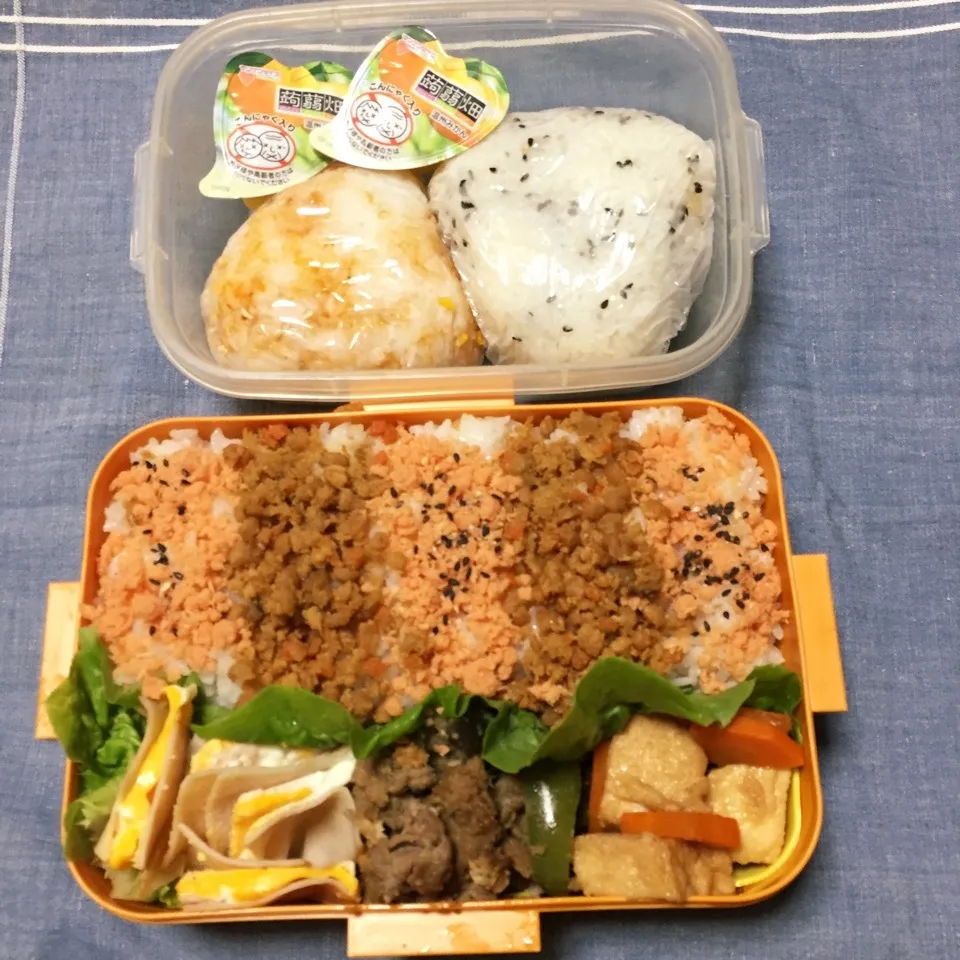 Snapdishの料理写真:2017.10.9 高1球児弁当|Loackerさん