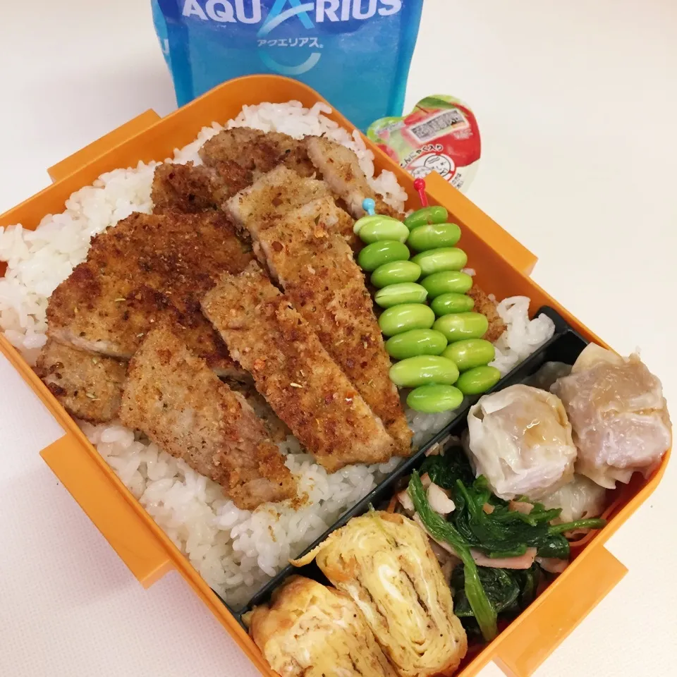 Snapdishの料理写真:2017.7.23 高1球児弁当|Loackerさん