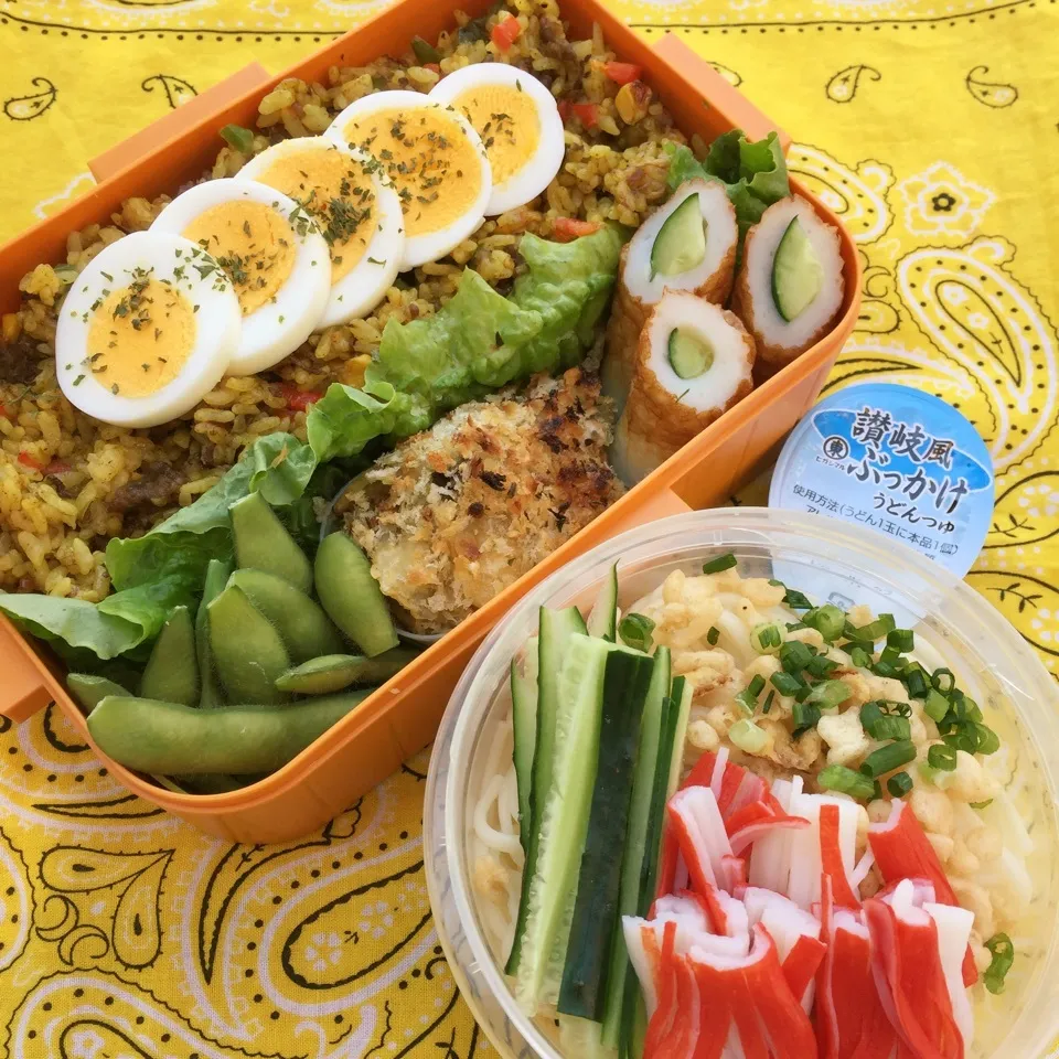 Snapdishの料理写真:2017.6.17 高1球児のお弁当|Loackerさん