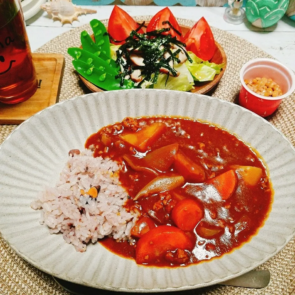 Snapdishの料理写真:⭐Dinner⭐curry🍛|Laniさん