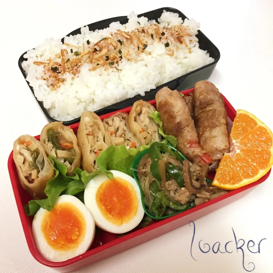 2016.11.1 息子弁当|Loackerさん