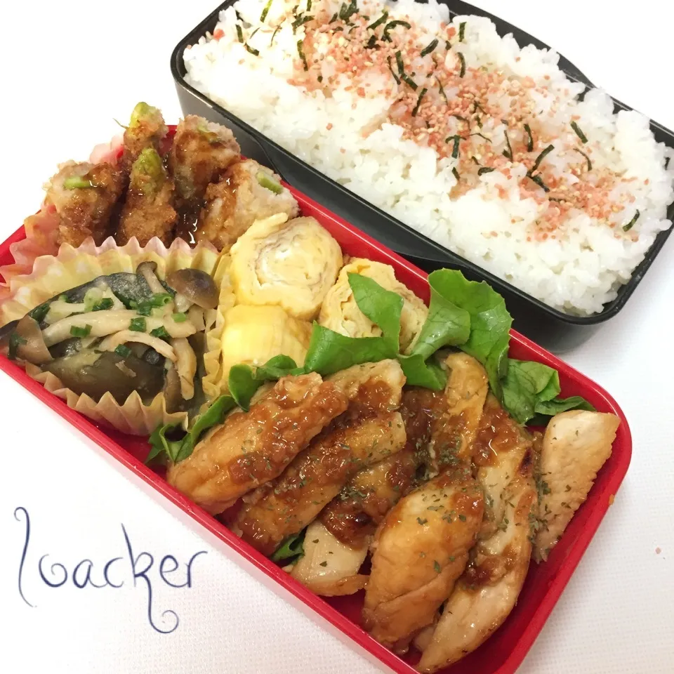 Snapdishの料理写真:2016.10.31 息子弁当|Loackerさん