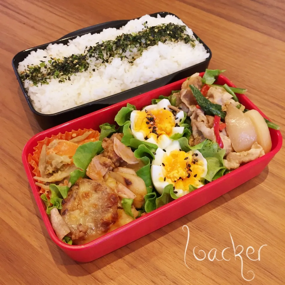 2016.10.28 息子弁当|Loackerさん