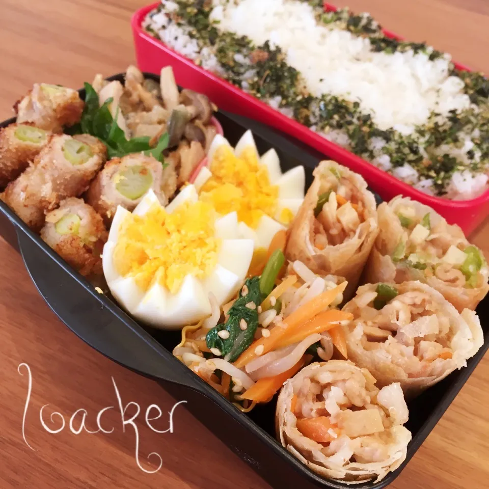 2016.10.18 息子弁当|Loackerさん