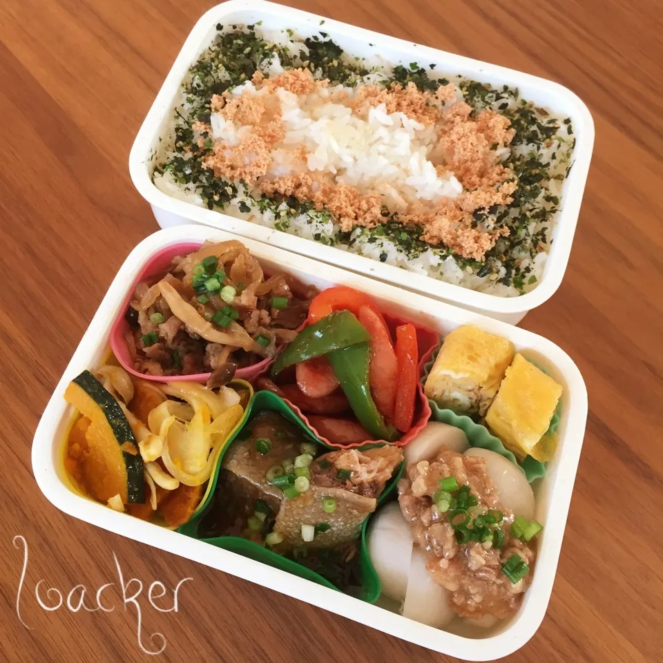 Snapdishの料理写真:2016.10.6 息子弁当|Loackerさん