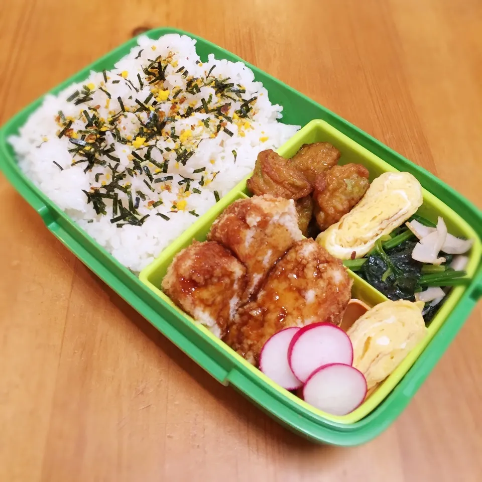 Snapdishの料理写真:2016.6.7 息子弁当 〜おからコロッケ|Loackerさん