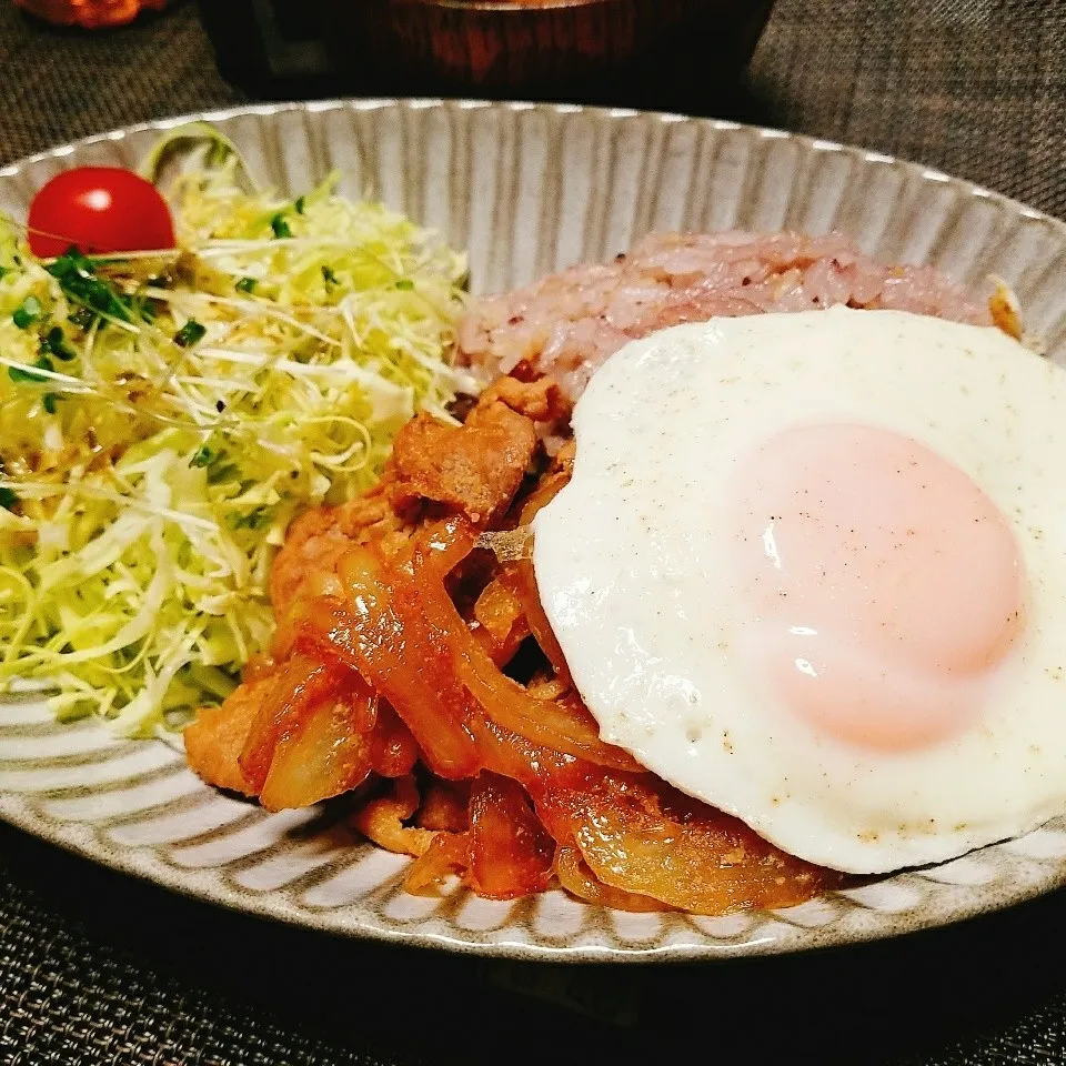 ⭐Dinner⭐豚のしょうが焼き☺|Laniさん