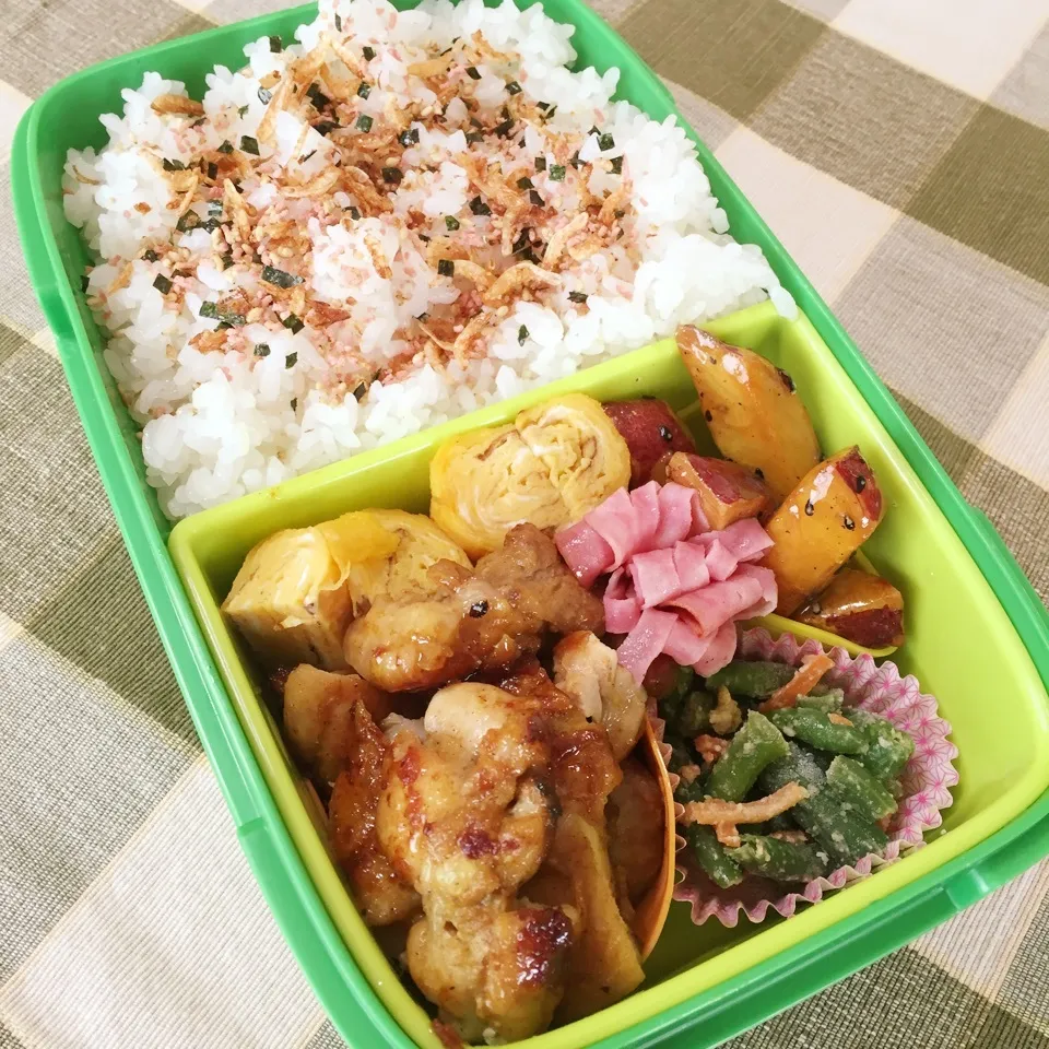 Snapdishの料理写真:2016.3.8 中学野球部男子弁当|Loackerさん