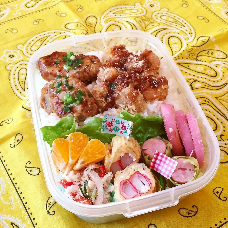 Snapdishの料理写真:2016.2.10 息子弁当|Loackerさん