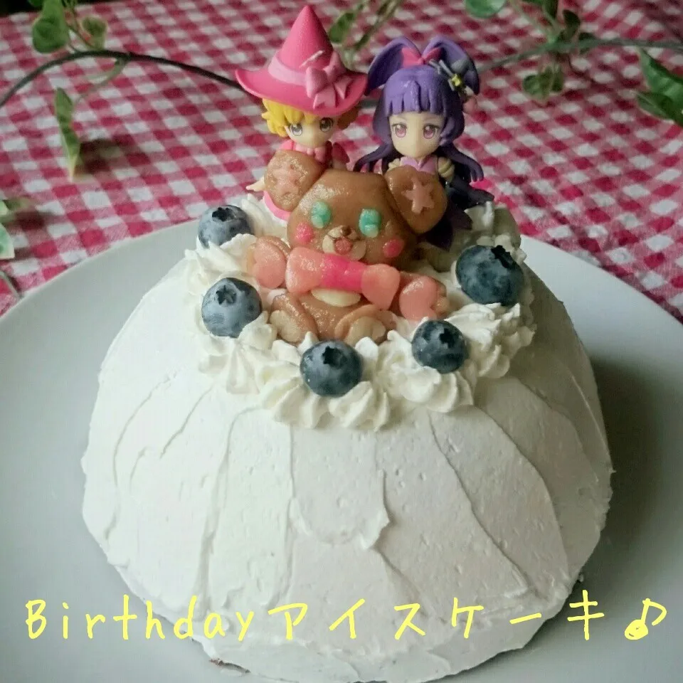 長女ちゃん4歳のBirthdayアイスケーキ♥|あやちゃんママさん