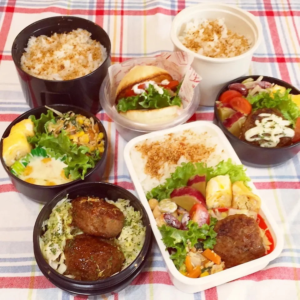 2016.1.22 家族のお弁当 〜照り焼きハンバーグ|Loackerさん